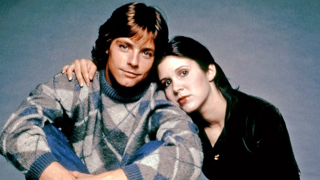 Carrie Fisher and Mark Hamill