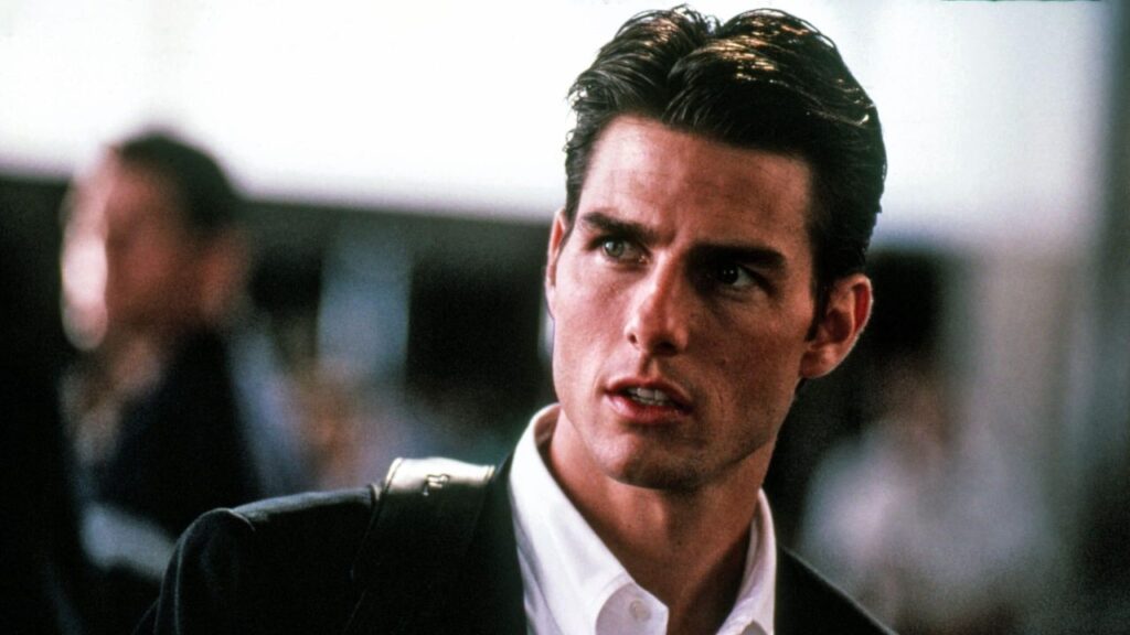 Tom Cruise in 'Jerry Maguire' (1996) (Image: Sony Pictures Releasing)
