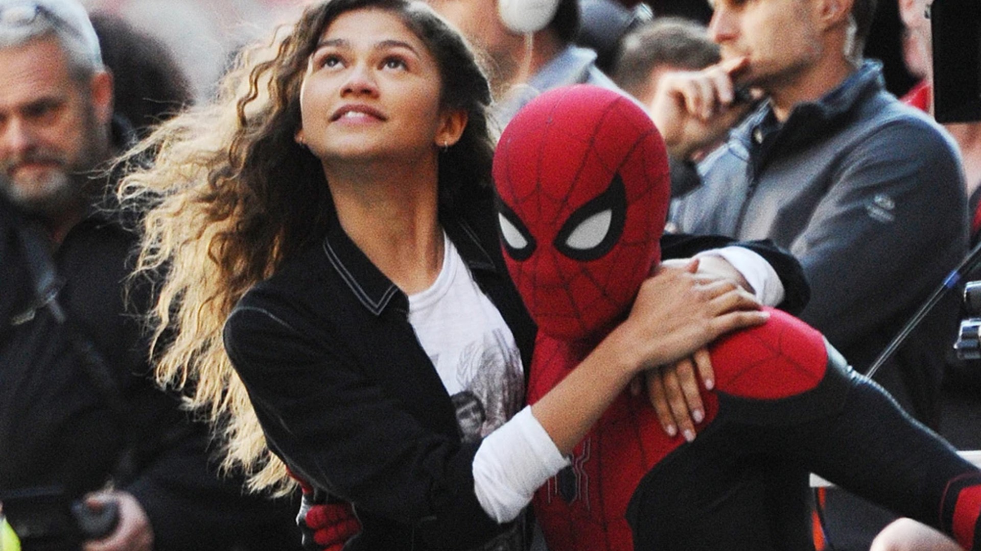"I'm very glad I have a friend like her."