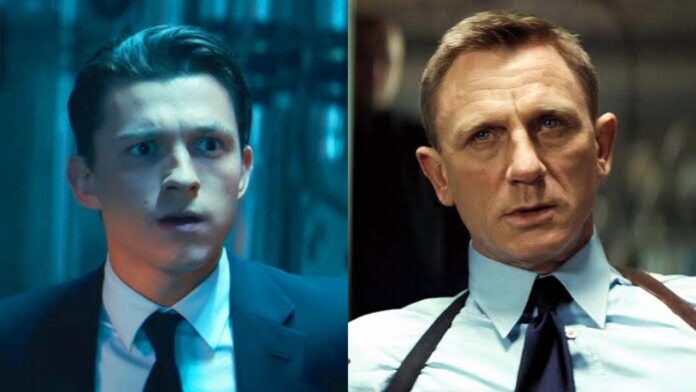 Tom Holland as Nathan Drake and Daniel Craig as Jamed Bond (Image: Universal Pictures, Sony) Tom Holland as Nathan Drake and Daniel Craig as Jamed Bond (Image: Universal Pictures, Sony)