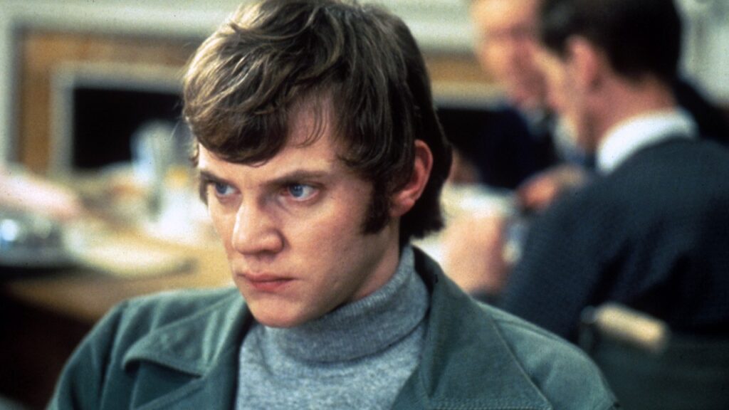 Malcolm McDowell in the raging moon 