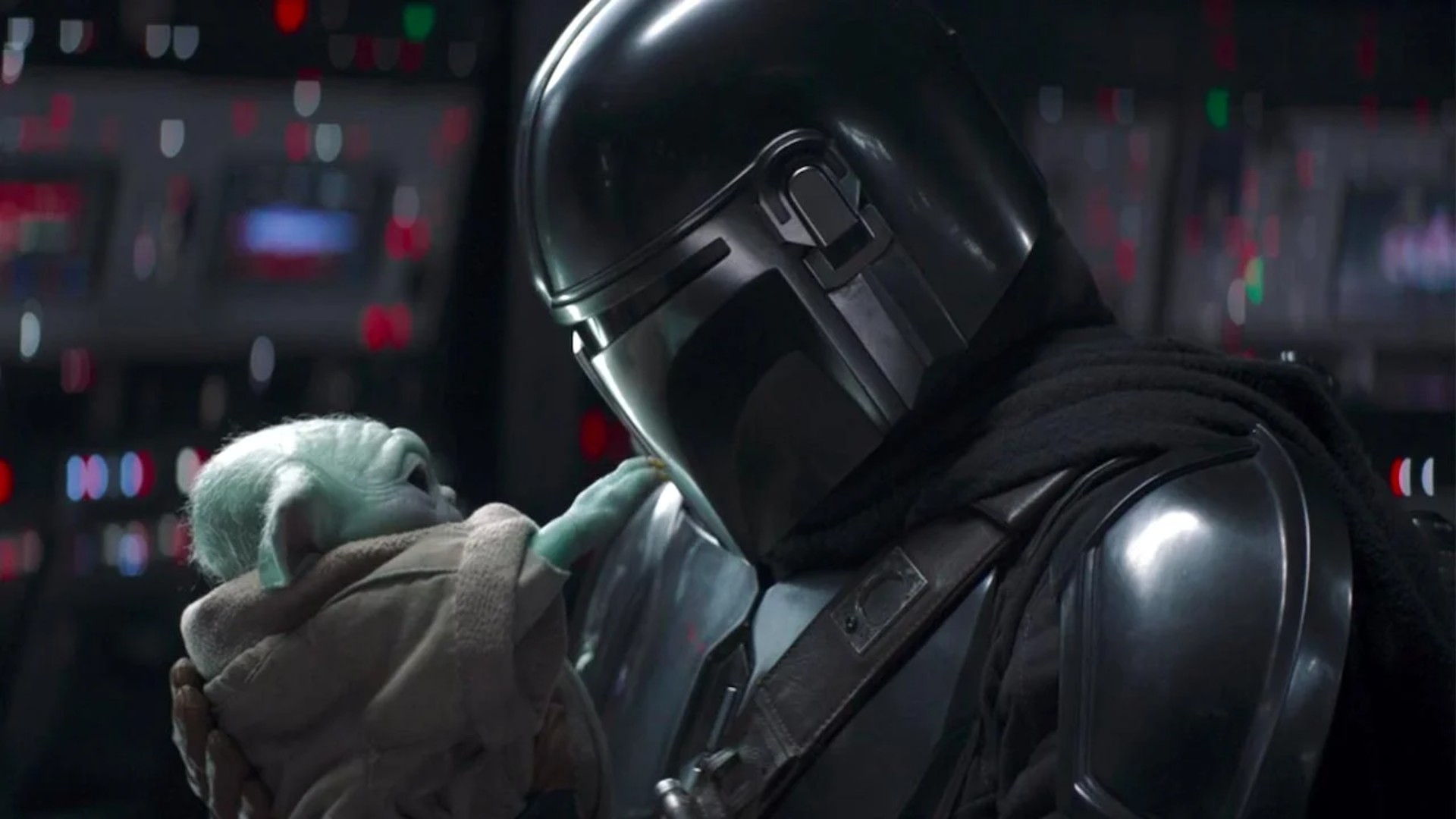 5. Din Djarin Says Goodbye to Grogu (The Mandalorian Season 2)