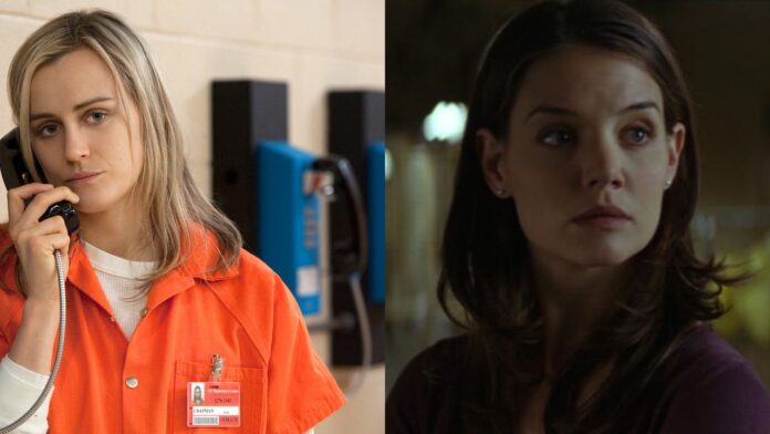 orange_is_the_new_black_katie_holmes_1280x720 Taylor Schilling, Katie Holmes (Image: Lionsgate Telivision, Warner Bros Pictures)