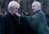 Ralph Fiennes’ Improvised Voldemort Moment Left Tom Felton Genuinely Creeped Out In ‘Harry Potter’ Draco Malfoy and Voldemort in 'Harry Potter'