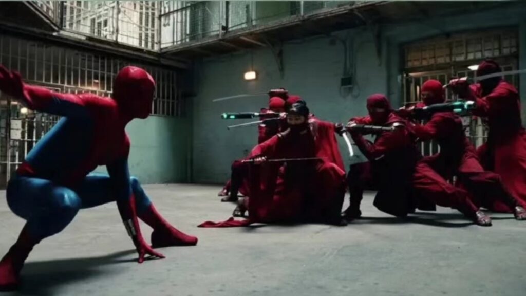 The hand in 'Spider-Man: Brand New day' (Image: Marvel)