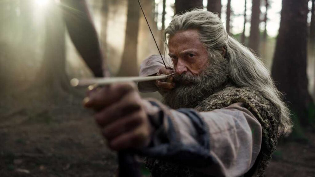 Hugh Jackman in 'The Death of Robin Hood' (Image: A24)