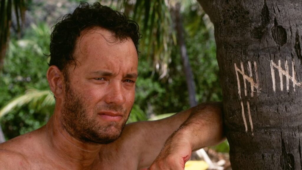 Tom Hanks in 'Cast Away' (Image: 20th Century Fox)