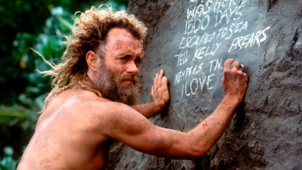 Tom Hanks in 'Cast Away' (Image: 20th Century Fox)