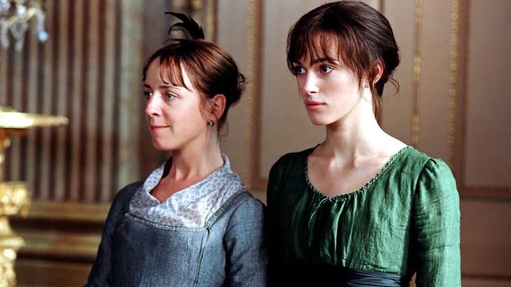 Keira Nightley in Pride and Prejudice