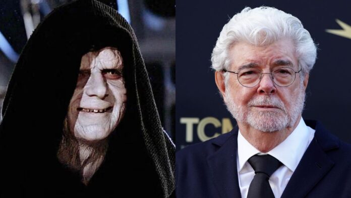 Ian McDiarmid and George Lucas Ian McDiarmid and George Lucas
