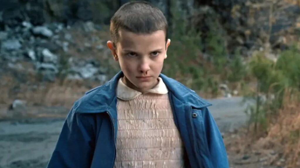 Millie Bobby Brown as Eleven (Image: Netflix)