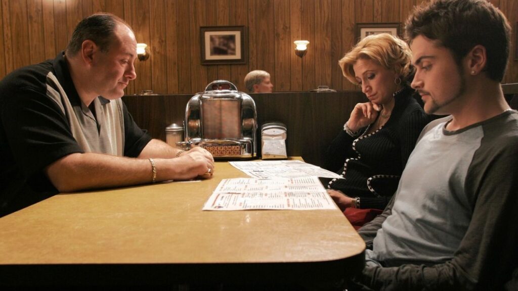 James Gandolfini in 'The Sopranos’