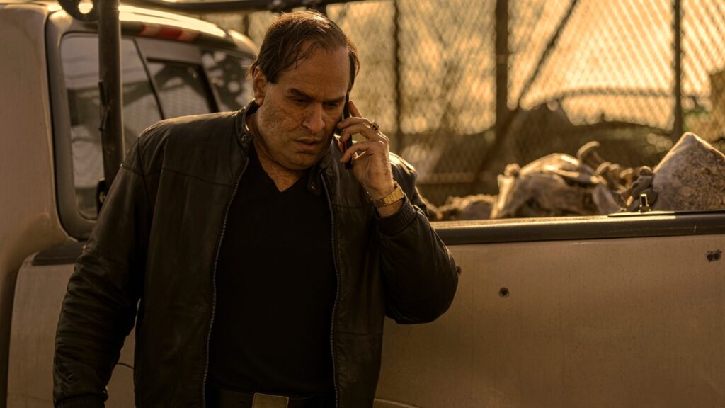 Colin Farrell as Oz Cobb in 'The Penguin' (Image: HBO)