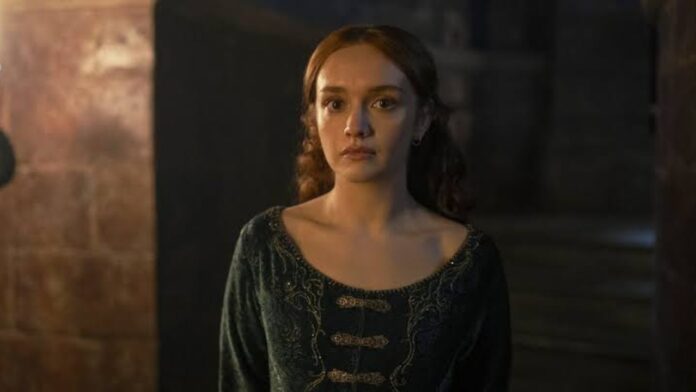 Alicent in 'House of the Dragon' (Image: HBO) Alicent in 'House of the Dragon' (Image: HBO)