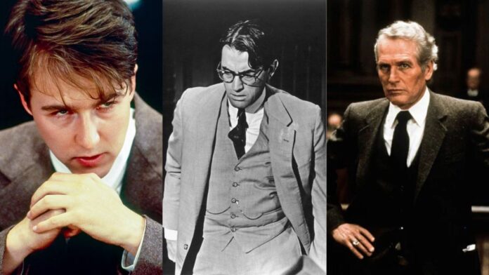 Primal Fear (1996), To Kill A Mockingbird (1962), The Verdict (1982) (Image: Paramount Pictures, Universal-International Pictures, 20th Century Fox) Primal Fear (1996), To Kill A Mockingbird (1962), The Verdict (1982) (Image: Paramount Pictures, Universal-International Pictures, 20th Century Fox)
