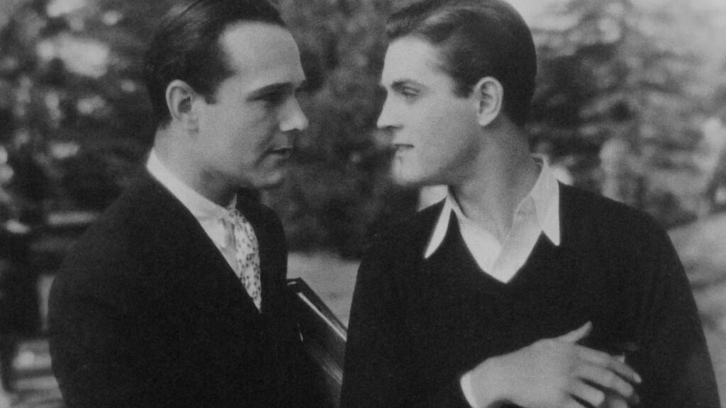 William Haines and Jimmie Shields