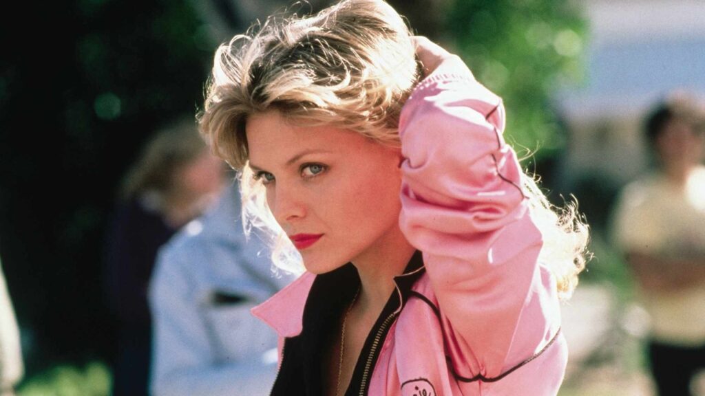 Michelle Pfeiffer in 'Grease 2' (Image: Paramount Pictures)