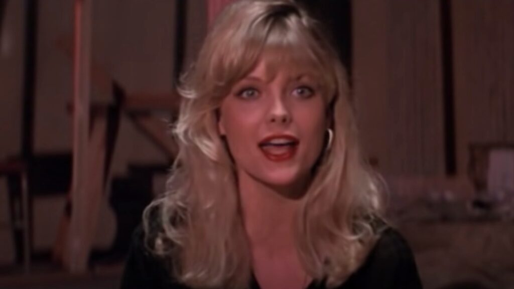 Michelle Pfeiffer in 'Grease 2' (Image: Paramount Pictures)