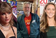 Taylor Swift, Ed Kelce, Kylie Kelce