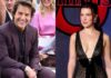 Millie Bobby Brown and Tom Cruise