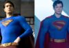 Brandon Routh and David Corenswet (Image: Warner Bros.)