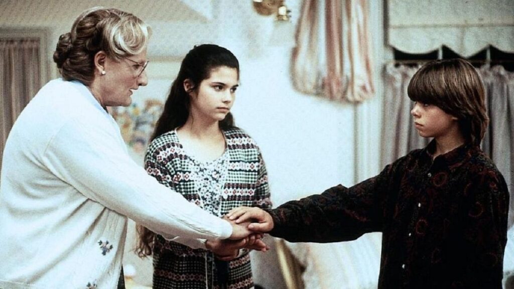 A still from 'Mrs. Doubtfire'