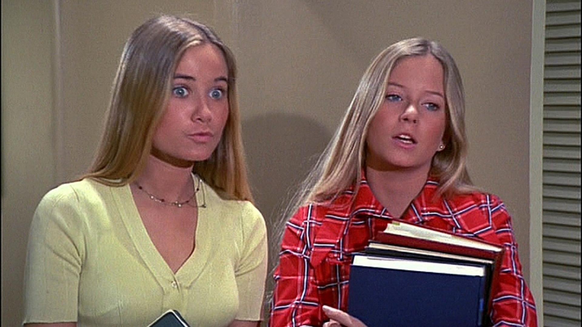 Eve Plumb and Maureen McCormick - 'The Brady Bunch'