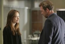 Olivia Wilde and Hugh Laurie on 'House'