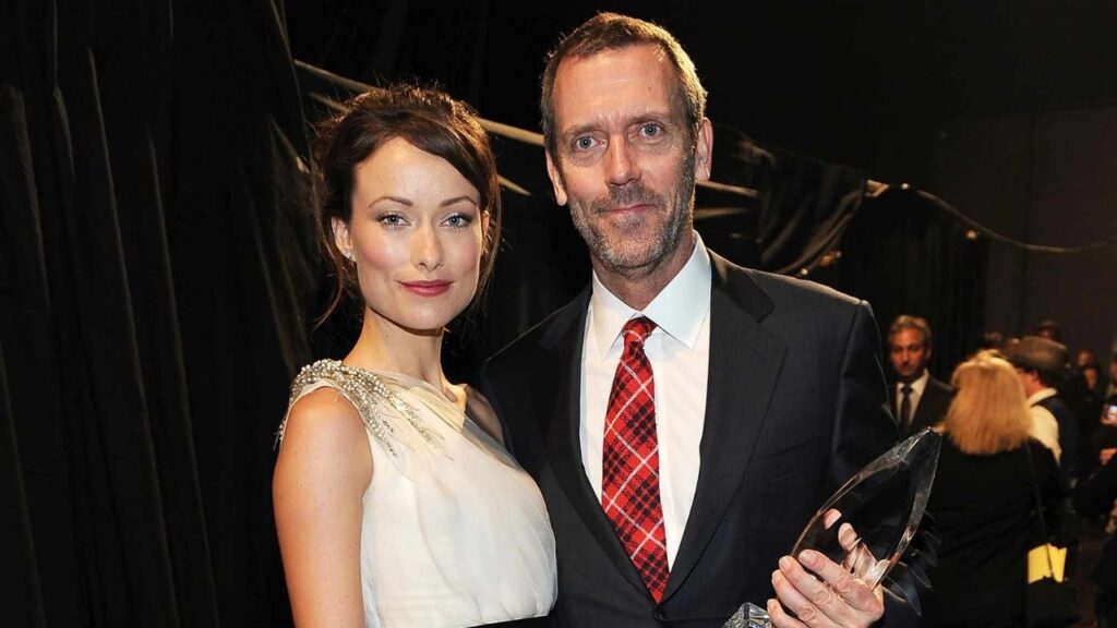 Olivia Wilde and Hugh Laurie