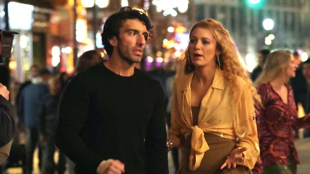 Justin and Blake in 'It ends with us' (Image: Sony)