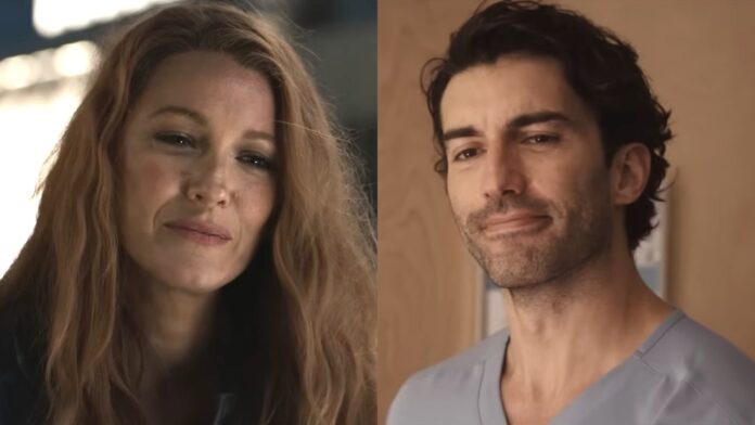 Justin and Blake in 'It ends with us' (Image: Sony) Justin and Blake in 'It ends with us' (Image: Sony)