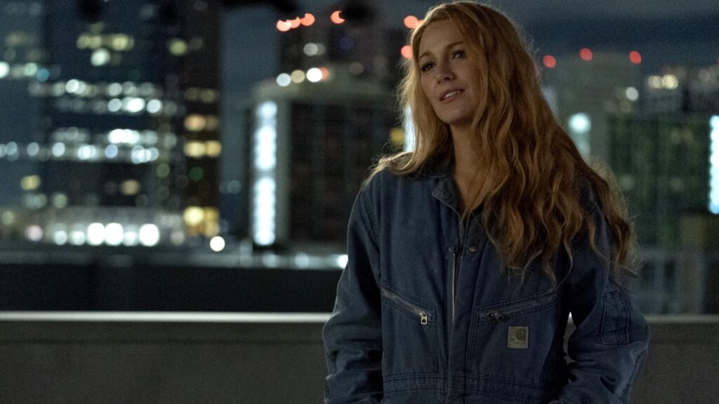 Blake in 'It ends with us' (Image: Sony)