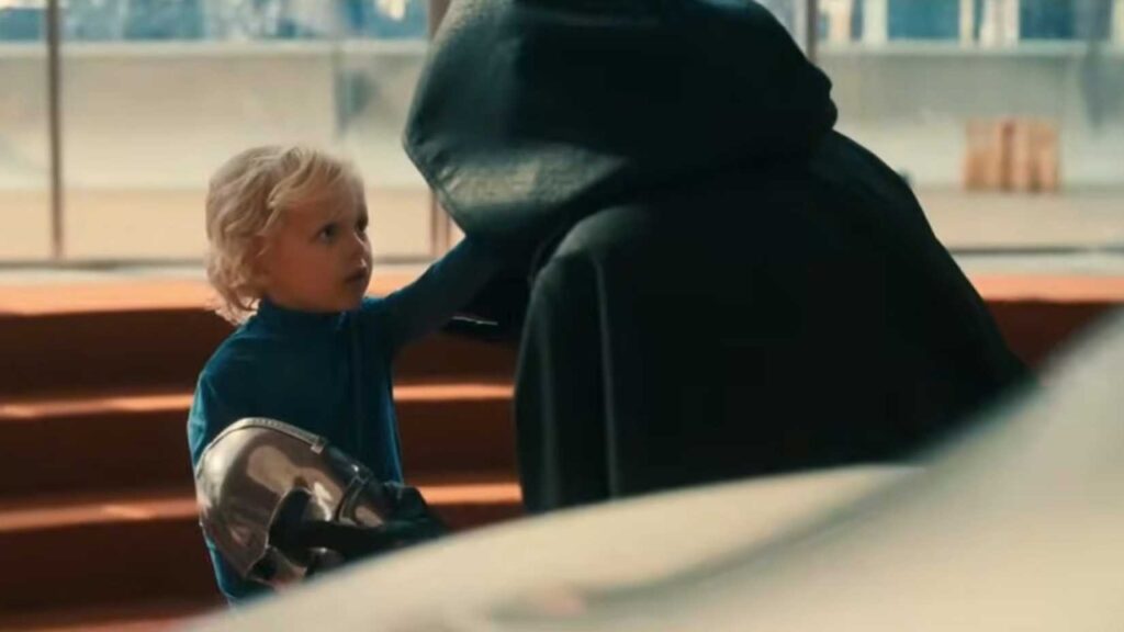 Franklin Richards and Doctor Doom (Image: Marvel)