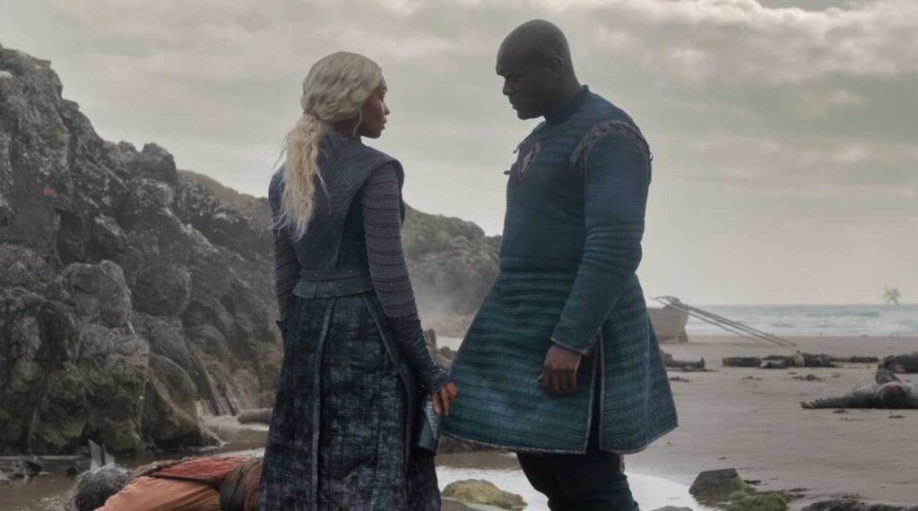 Baela and Alyn in 'House of the dragon' (Image: HBO)
