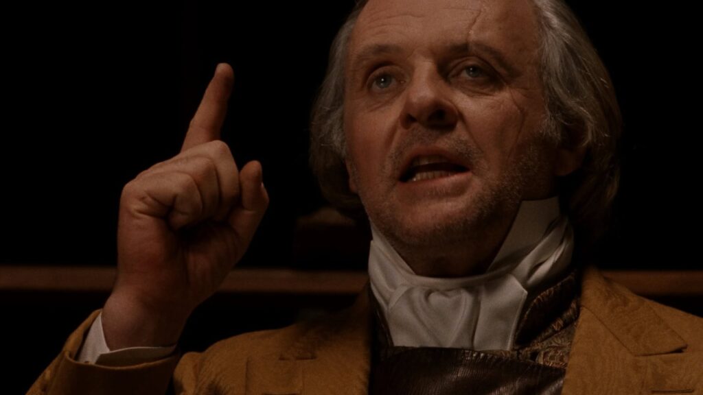 Anthony Hopkins as Van Helsing in 'Bram Stoker's Dracula' (Image: Columbia Pictures)