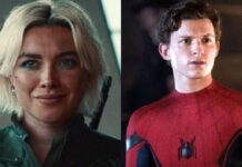 Florence Pugh's Yelena and Holland's Spider-Man (Image: Marvel)