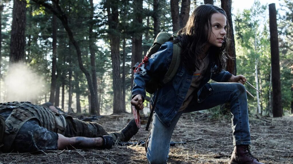 Dafne Keen as X-23 in 'Logan' (Image: 20th Century Fox)