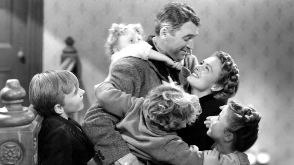 James Stewart in 'It's a Wonderful Life' (Image: Paramount Pictures)