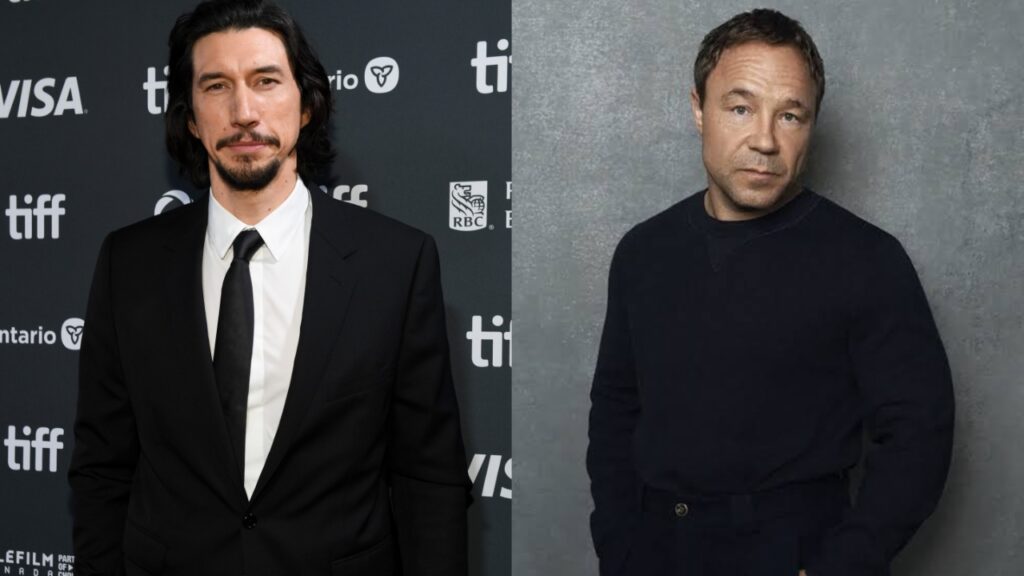 Adam Driver and Stephen Graham (Image: IMDb and Stylist)