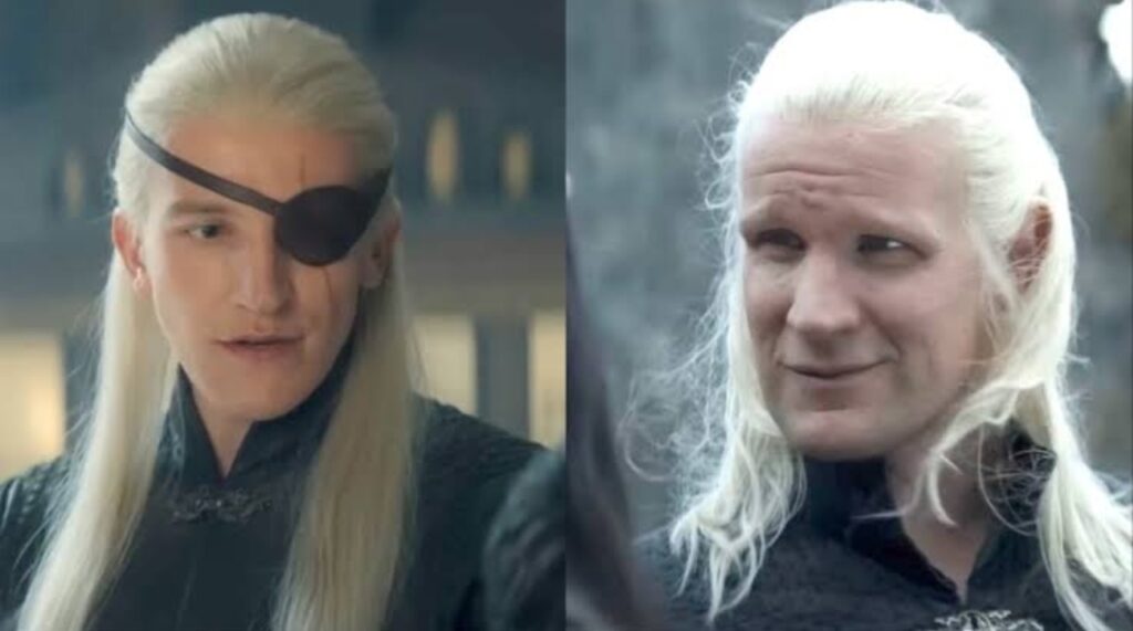 Aemond and Daemon Targaryen (Image: HBO)
