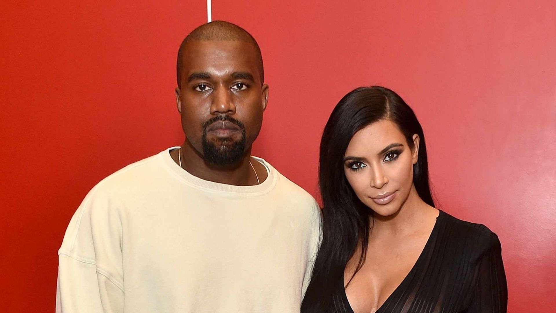 Kanye West and Kim Kardashian