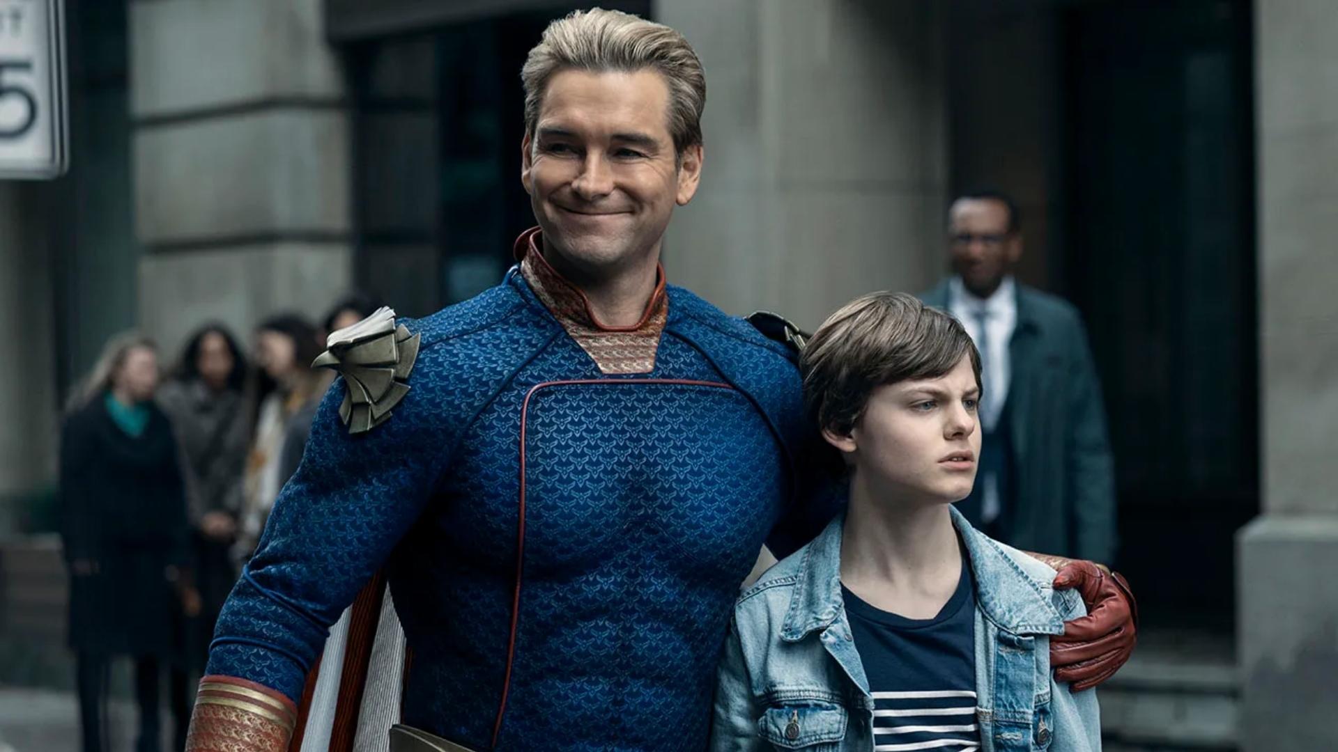 Homelander (Puppet president: Steven Calhoun) in The Boys