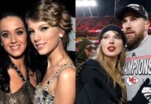 Travis Kelce Picks Katy Perry for Marriage Over Now-Wife Taylor Swift in Surprising Twist Katy Perry, Taylor Swift and Travis Kelce (Image: E!)