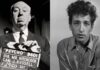 Alfred Hitchcock and Bob Dylan (Image: Entertainment Tonight and CNN)