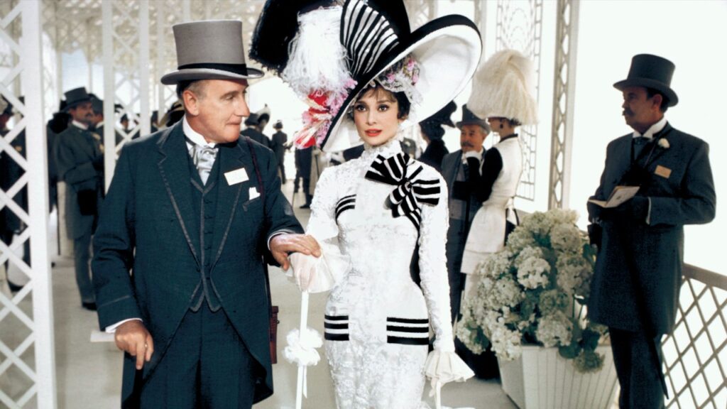Audrey Hepburn's ascot dress in 'My Fair Lady' (Image: Warner Bros.)
