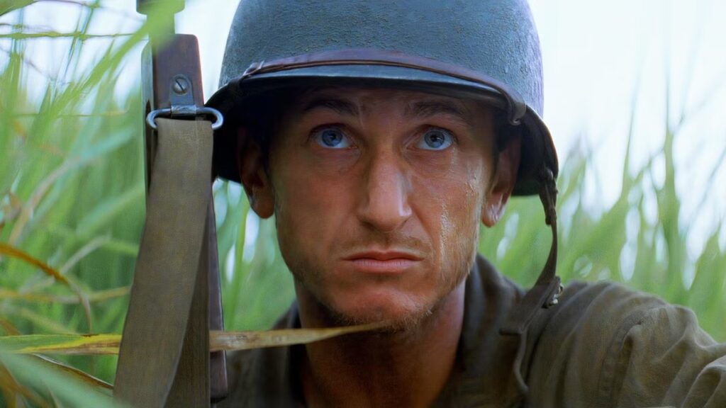 Sean Penn in 'The Thin Red Line' (Image: 20th Century Fox: 20th Century Fox)