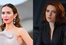 Emily Blunt and Black Widow