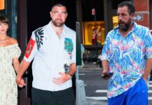 Adam Sandler Officiated Taylor Swift and Travis Kelce's Wedding (Image: Entertainment Weekly)