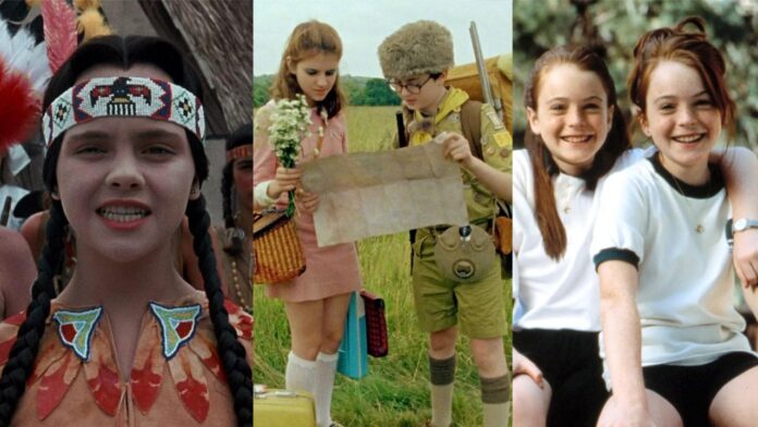 Addams Family Values (1993), Moonrise Kingdom (2012), The Parent Trap (1998) (Image: Paramount Pictures, Focus Features, Buena Vista Pictures Distribution) Addams Family Values (1993), Moonrise Kingdom (2012), The Parent Trap (1998) (Image: Paramount Pictures, Focus Features, Buena Vista Pictures Distribution)