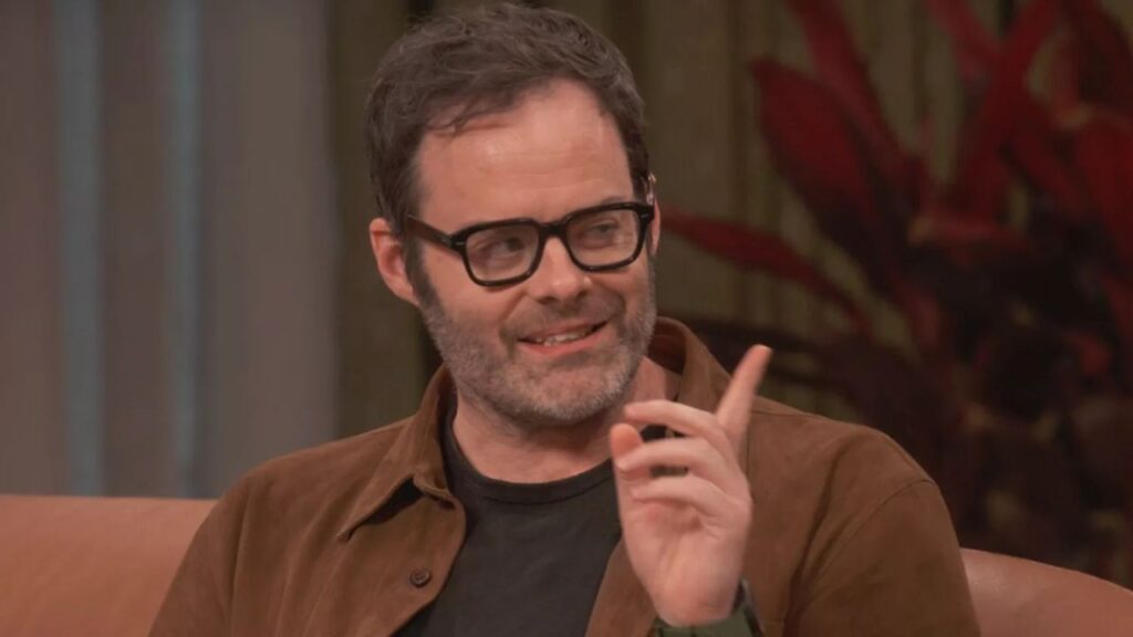 Bill Hader on 'Everybody’s Live With John Mulaney’ (Image: Netflix)